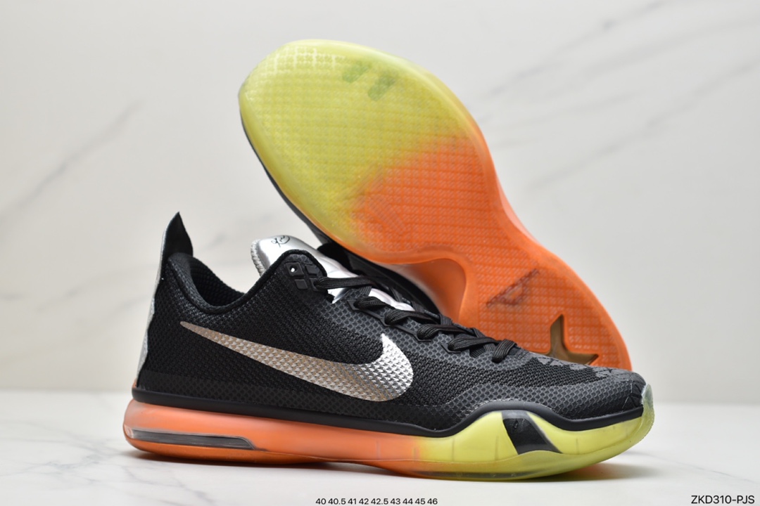 270 耐克Nike ZOOM Kobe 10 EP”AS All Star”ZK10科比十代低帮运动篮球鞋“全明星黑黄绿”742546-097