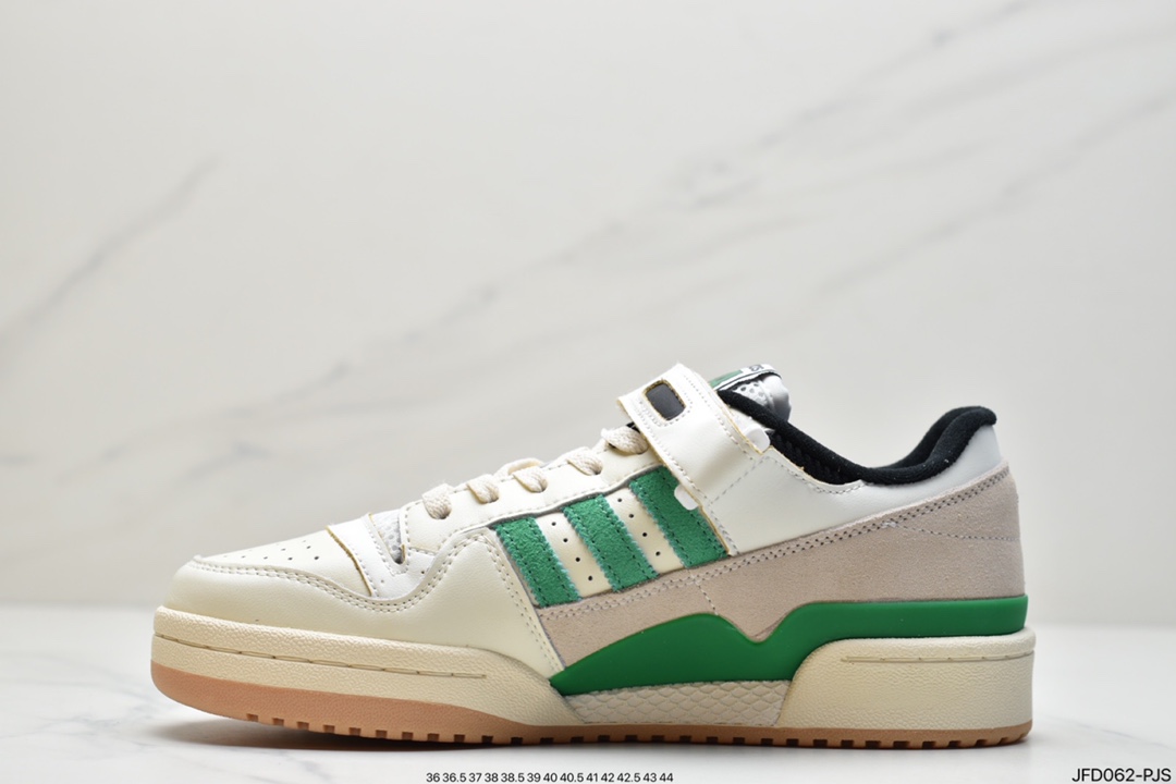 170 阿迪达斯Adidas Forum 84 Low 米白低帮百搭潮流休闲运动板鞋GX3658