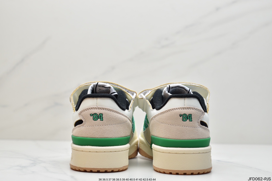 170 阿迪达斯Adidas Forum 84 Low 米白低帮百搭潮流休闲运动板鞋GX3658