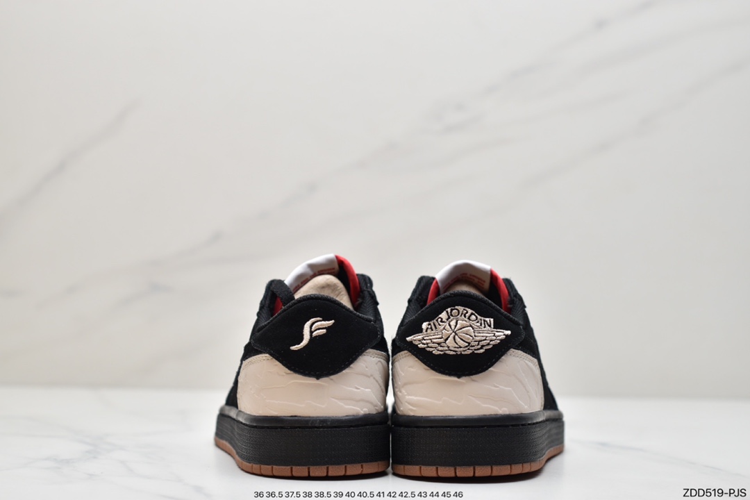 230 乔丹Air Jordan 1 Low低帮AJ1黑红DN3400-001