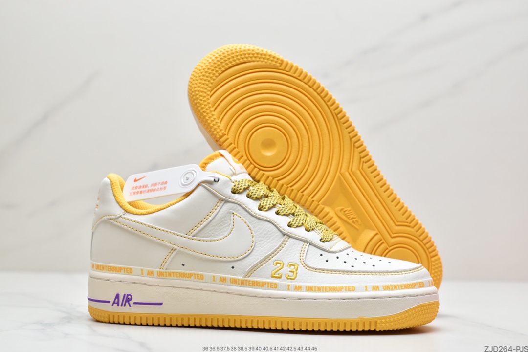 240 耐克Uninterrupted x NIKE Air Forece 1 ”MORE THAN” 空军一号满天星低帮板鞋 DW8802-605