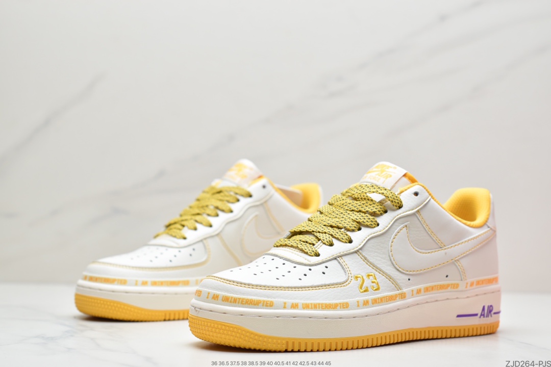 240 耐克Uninterrupted x NIKE Air Forece 1 ”MORE THAN” 空军一号满天星低帮板鞋 DW8802-605