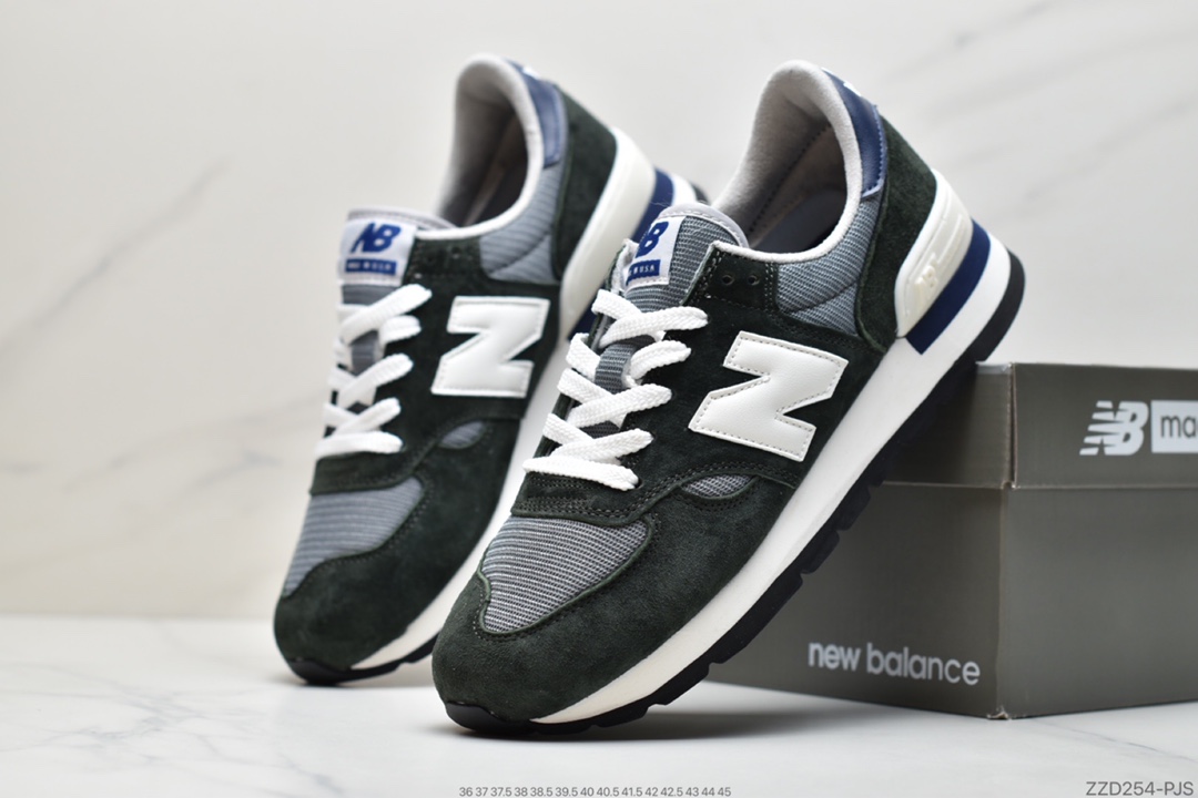 250 New Balance Made in USA 990V2高端美产运动慢跑鞋“元祖灰红标” M990VS2