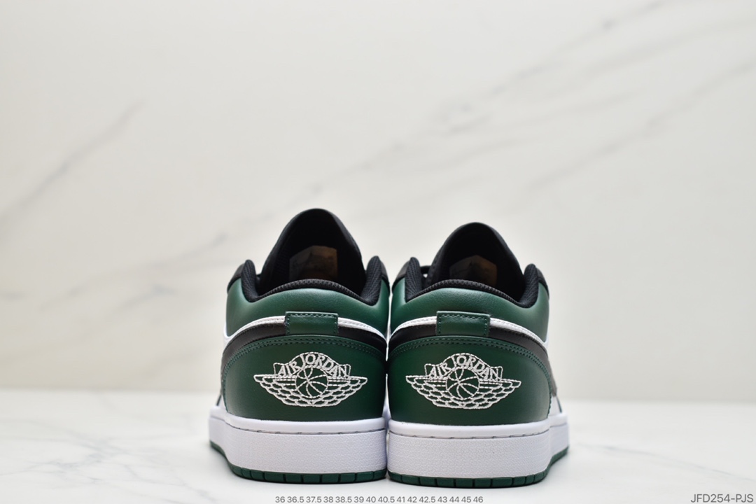 170 Air Jordan 1 Low “Green Toe”2021新黑绿脚趾 553558-371
