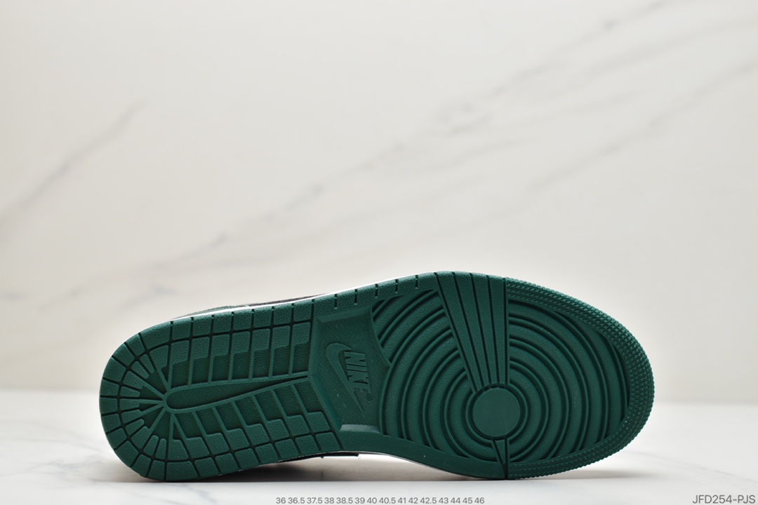 170 Air Jordan 1 Low “Green Toe”2021新黑绿脚趾 553558-371