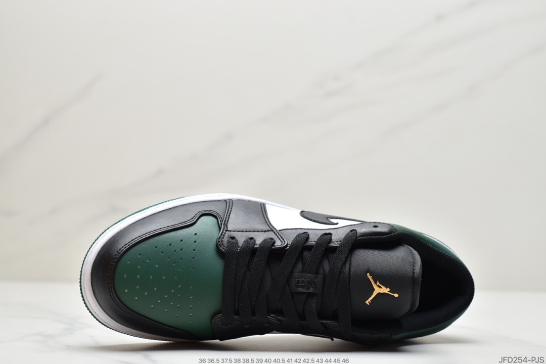 170 Air Jordan 1 Low “Green Toe”2021新黑绿脚趾 553558-371