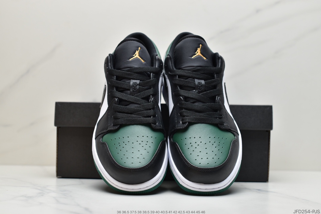 170 Air Jordan 1 Low “Green Toe”2021新黑绿脚趾 553558-371