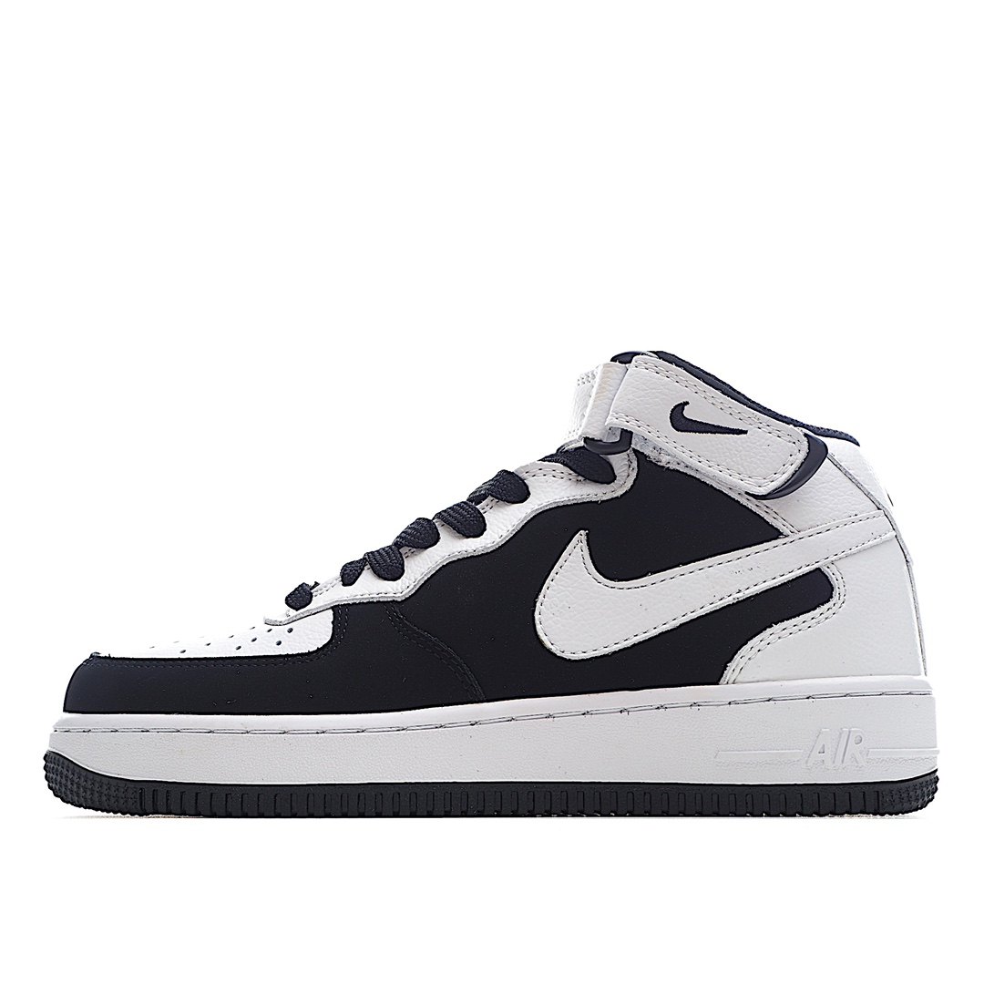 I0 NK Air Force 1 空军一号中帮 官方同步 原装级别 原楦头原纸板 打造纯正空军版型专注外贸渠道 全掌内置蜂窝气垫 原盒配件 原厂中底钢印、拉帮完美 官方