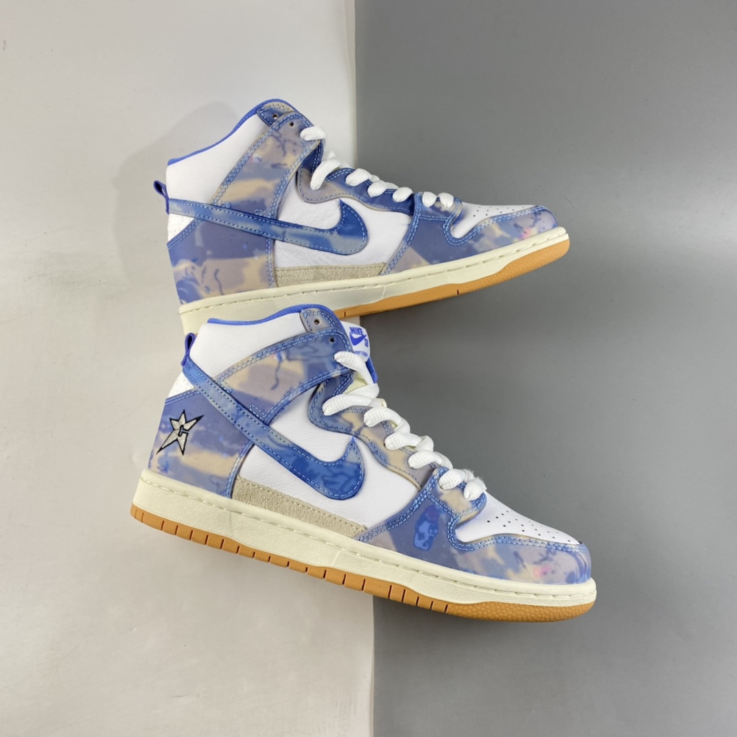 P360  Carpet Company x NIKE SB Dunk High SB 高帮板鞋 CV1677-100