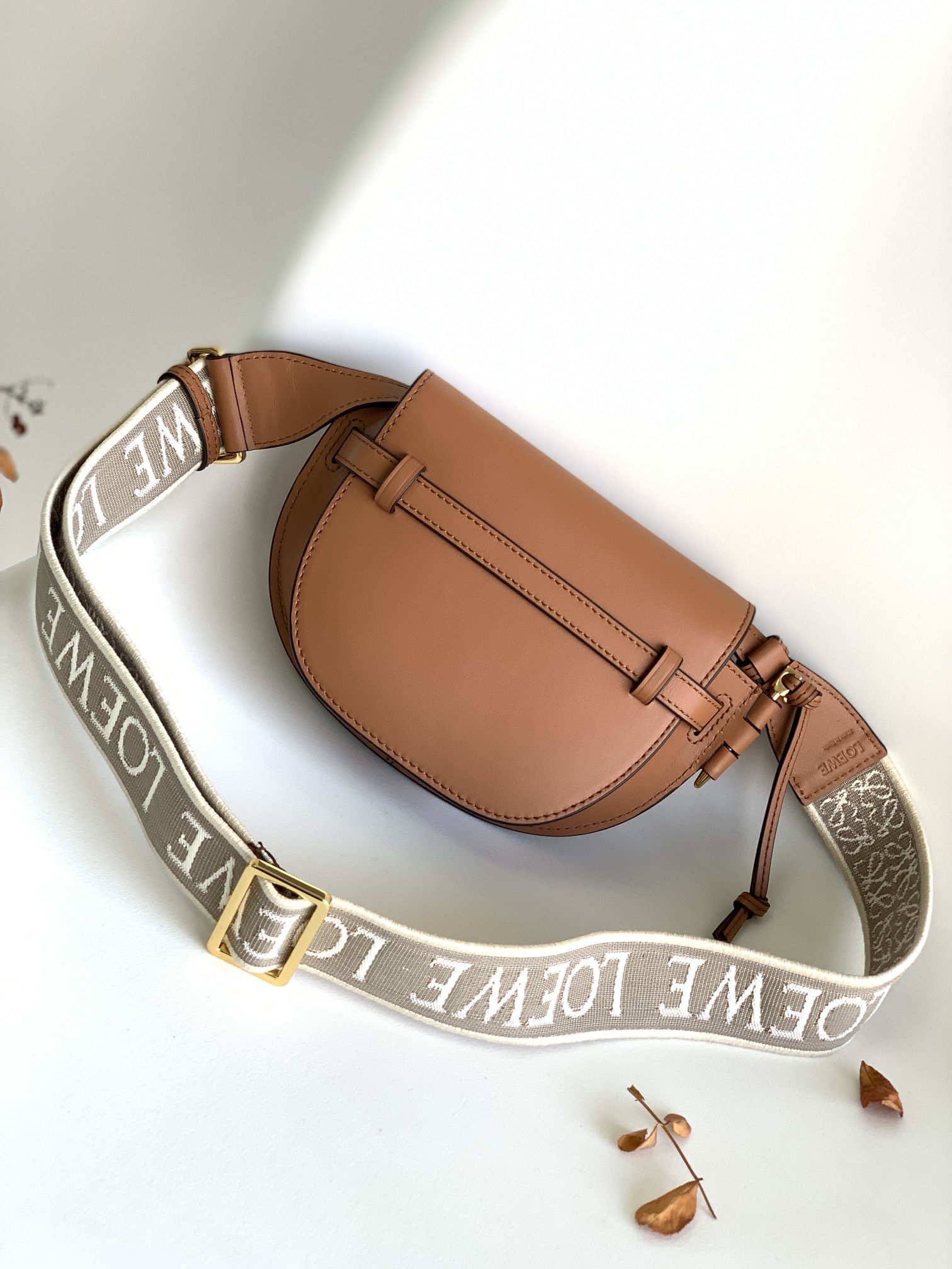 Loewe Mini Gate Dual-Carry Saddle Bag with Embroidered Logo Strap 4 i1637249189 1291 2