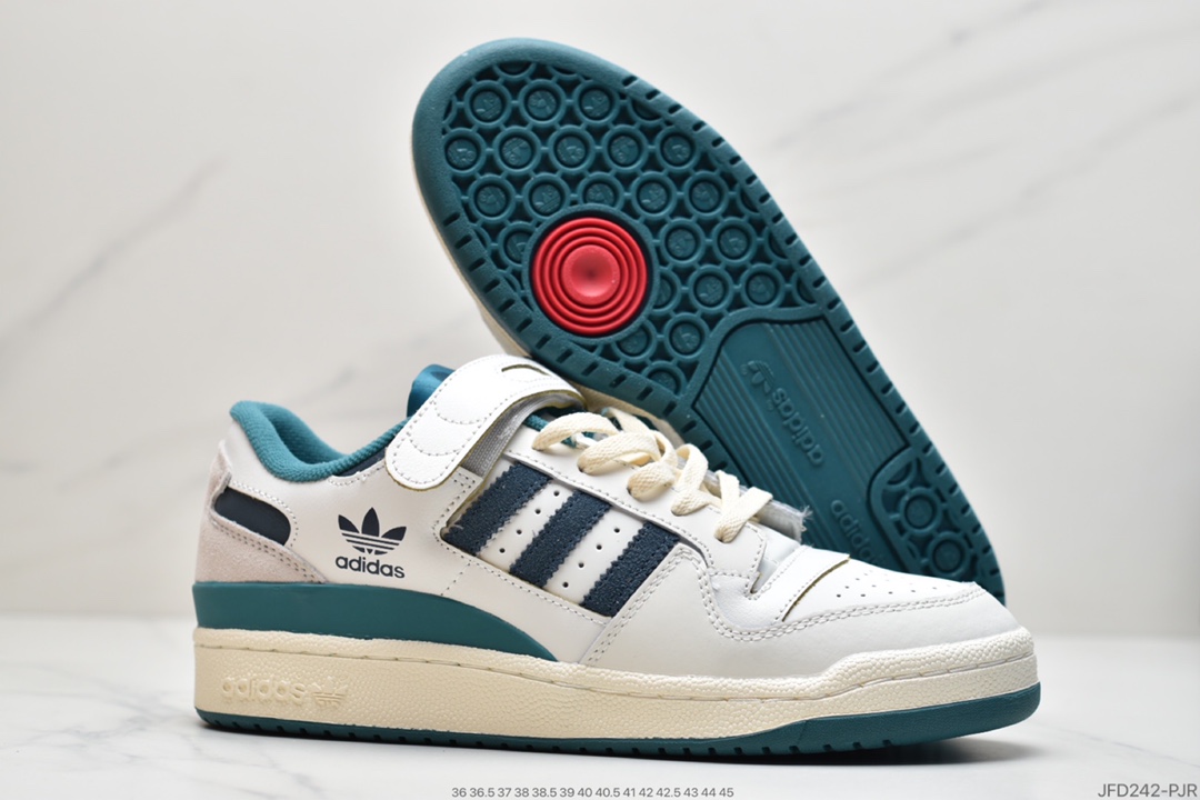 170 阿迪达斯Adidas Forum 84 Low 低帮百搭潮流休闲运动板鞋GX4536