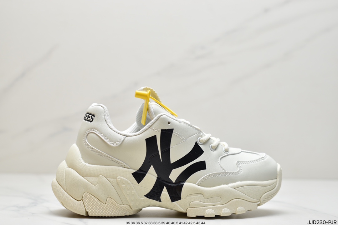 130 NY美国榄球洋基队限定 x MLB Big Ball Chunky LT厚底老爹厚底休闲运动慢跑鞋