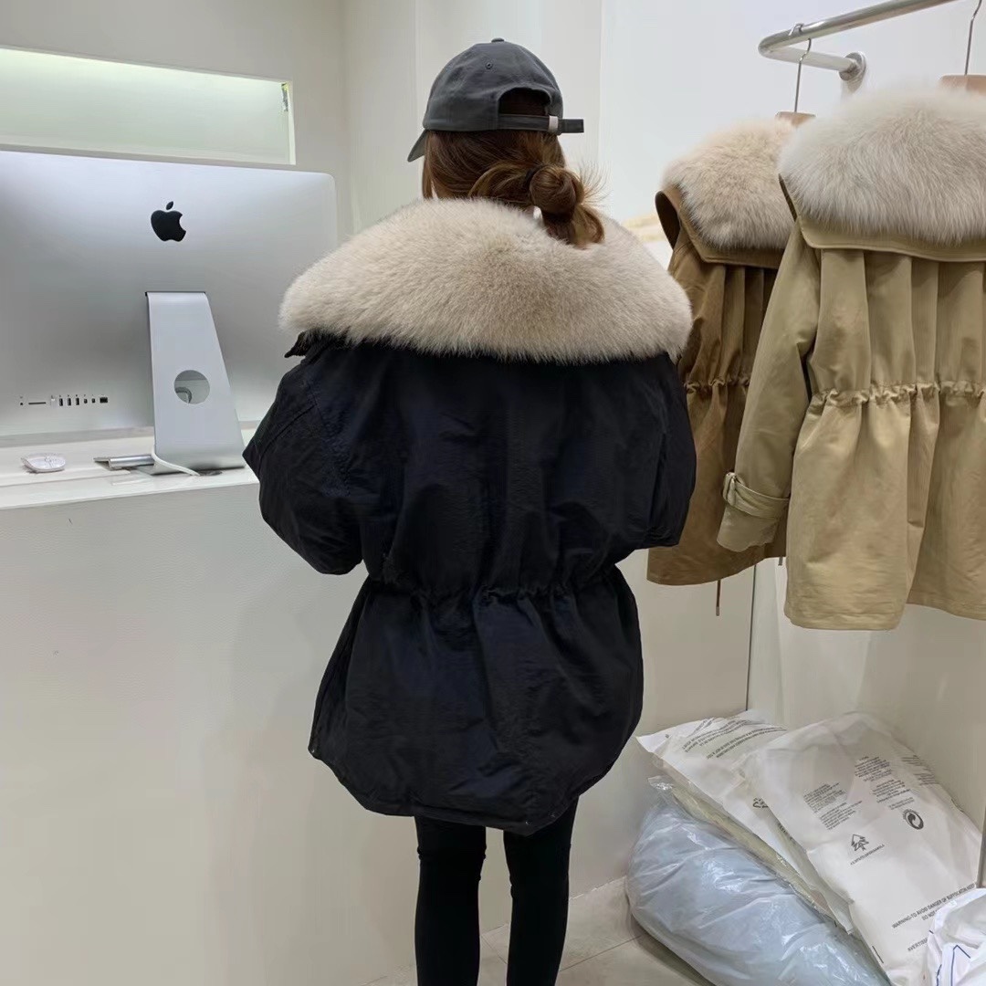 chanel羽绒服订单版型超级超级大