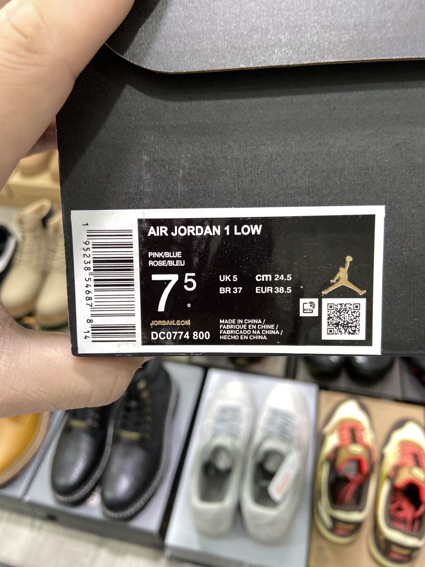 200 乔丹Air Jordan 1 Low 低帮复古文化百搭休闲运动篮球鞋DC0774-800