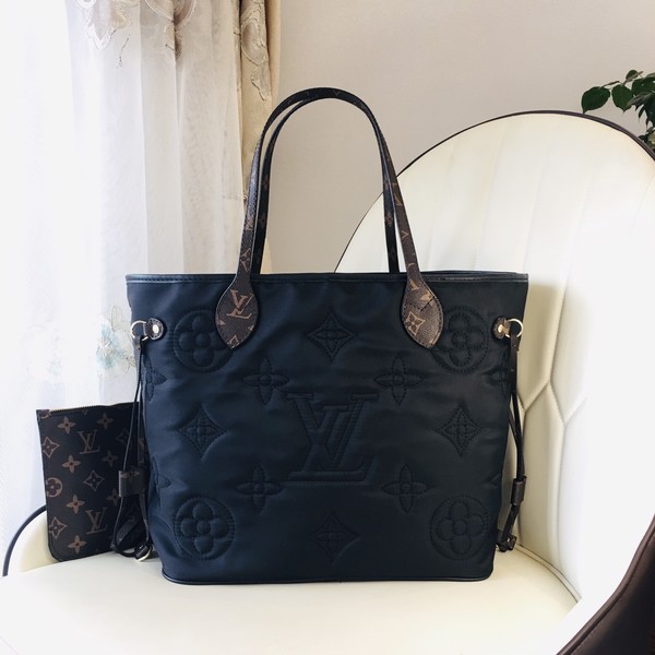 Where Can I Find Louis Vuitton LV Neverfull Handbags Tote Bags Replcia Cheap Canvas Fabric Vintage M45852
