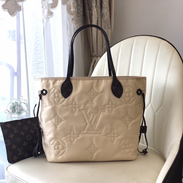 Louis Vuitton LV Neverfull Handbags Tote Bags Top 1:1 Replica Canvas Fabric Vintage M45852