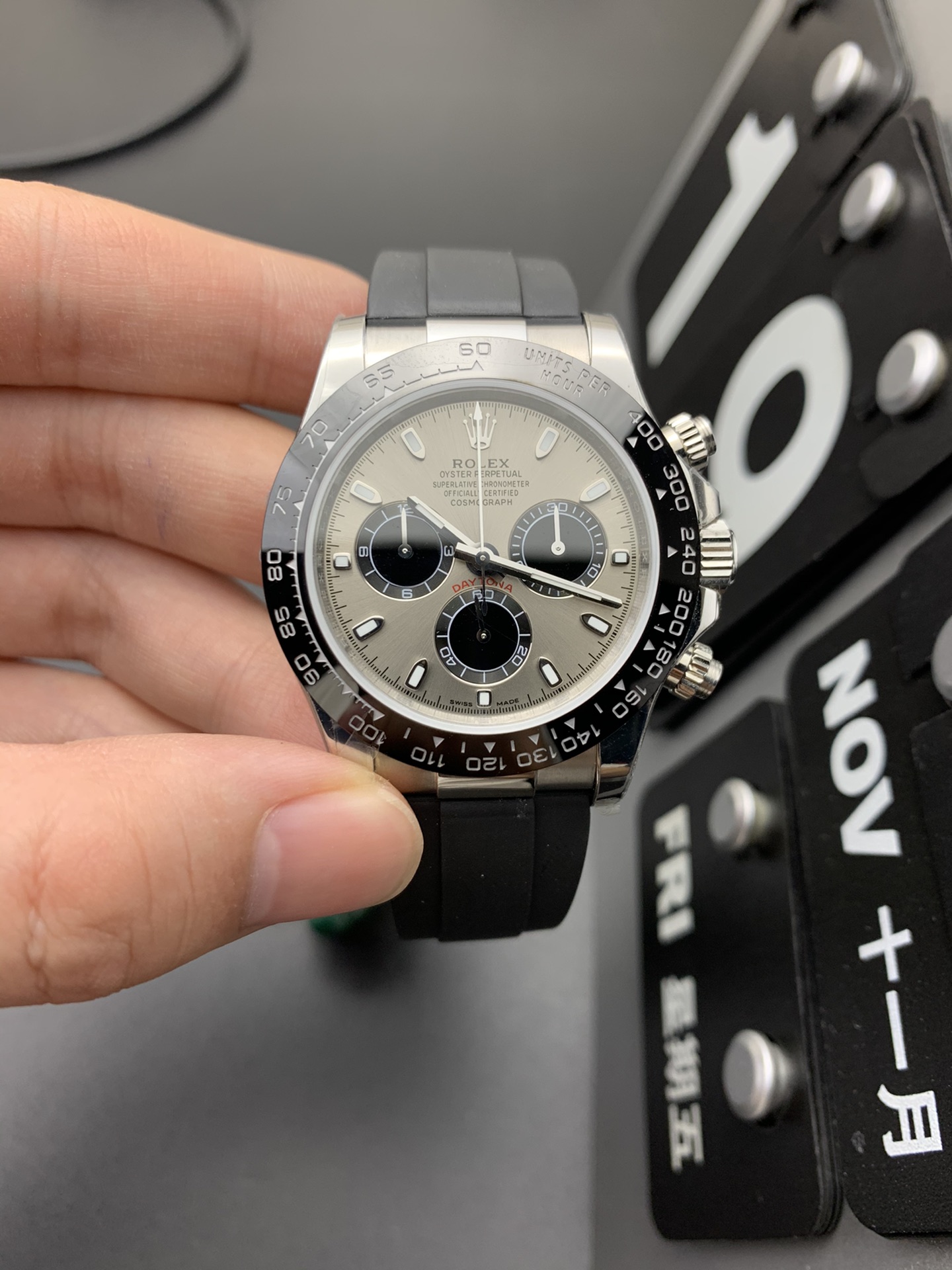 Rolex 7750太空灰