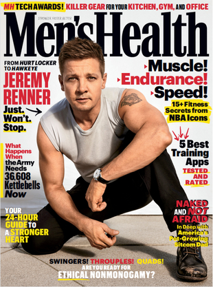 【瑜伽健身上新】【美国版】《Mens Health》男士时尚健康杂志 2021年12月刊 电子版