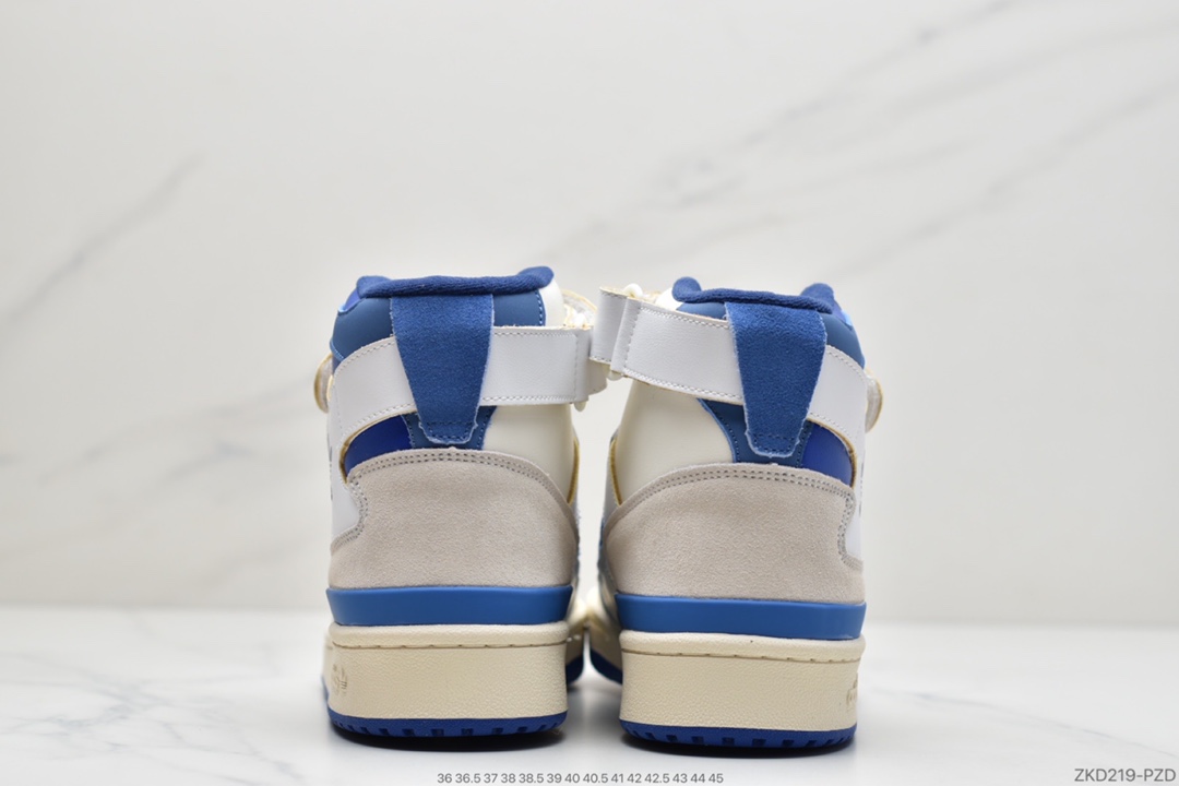 270 阿迪达斯运动鞋三叶草男子 FORUM 84 HIGH高帮绑带休闲鞋FY7793