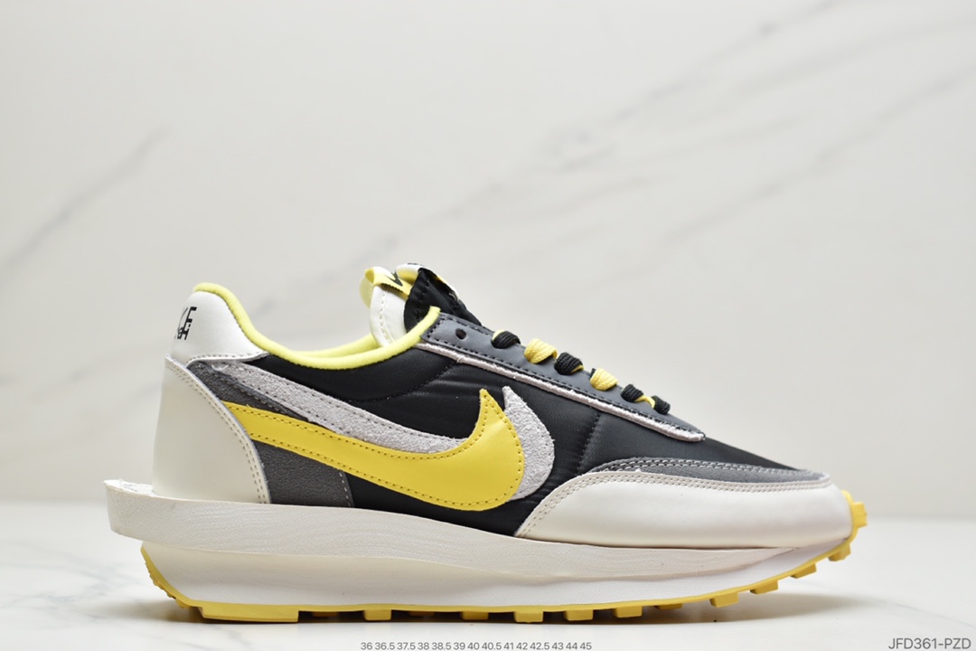 170 Undercover x Sacai x Nike LDWaffle”Night Maroon” DJ4877-600