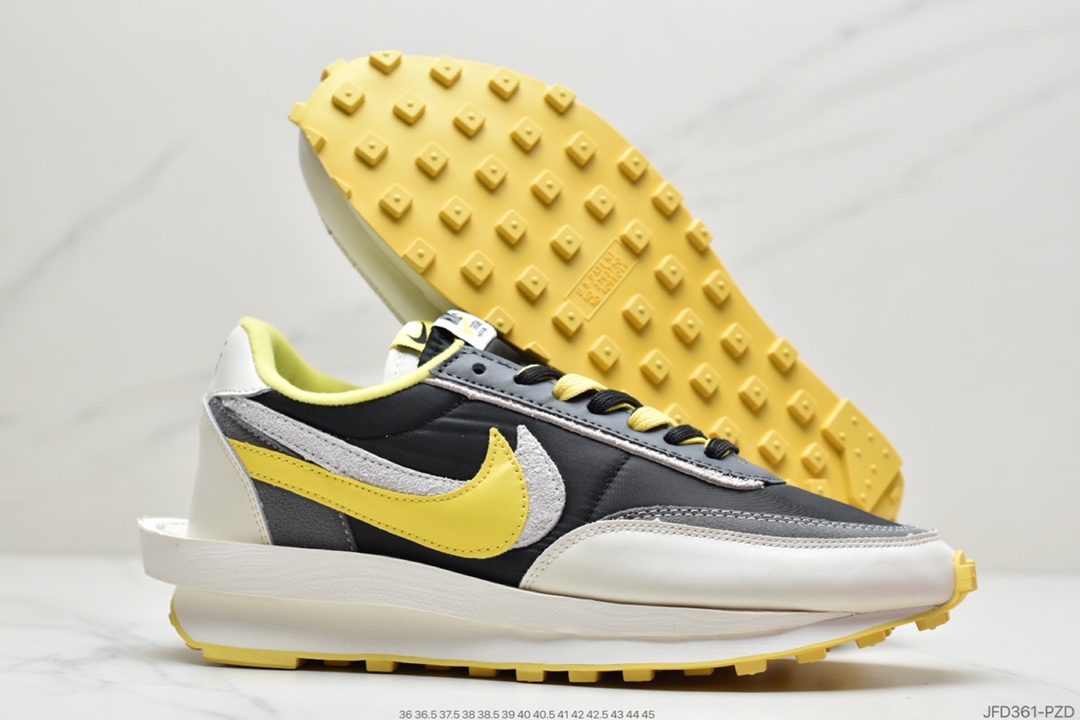 170 Undercover x Sacai x Nike LDWaffle”Night Maroon” DJ4877-600