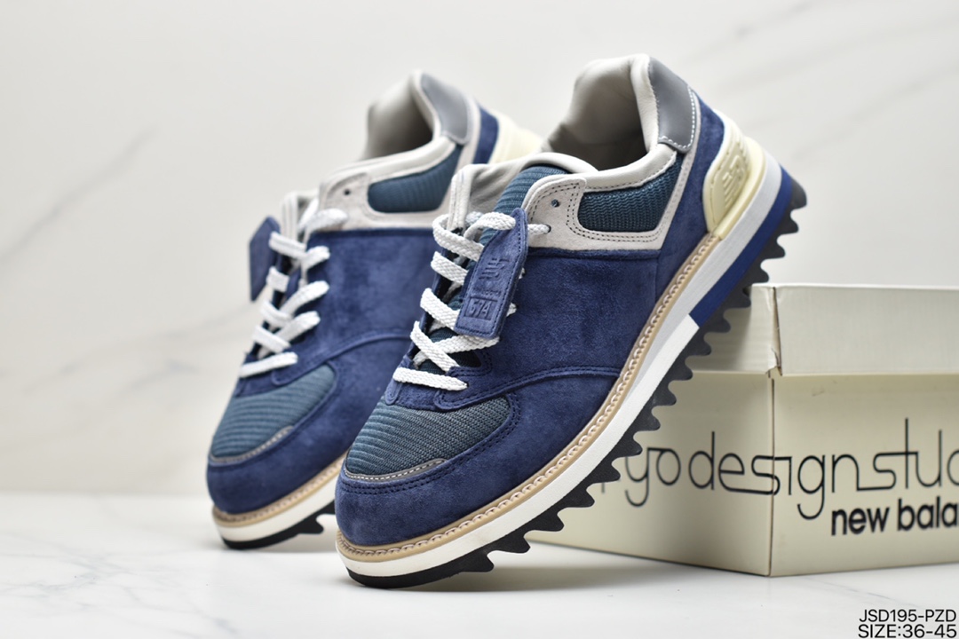 200 新百伦New Balance x TDS NB574 元祖灰复古休闲鞋MS574TDT
