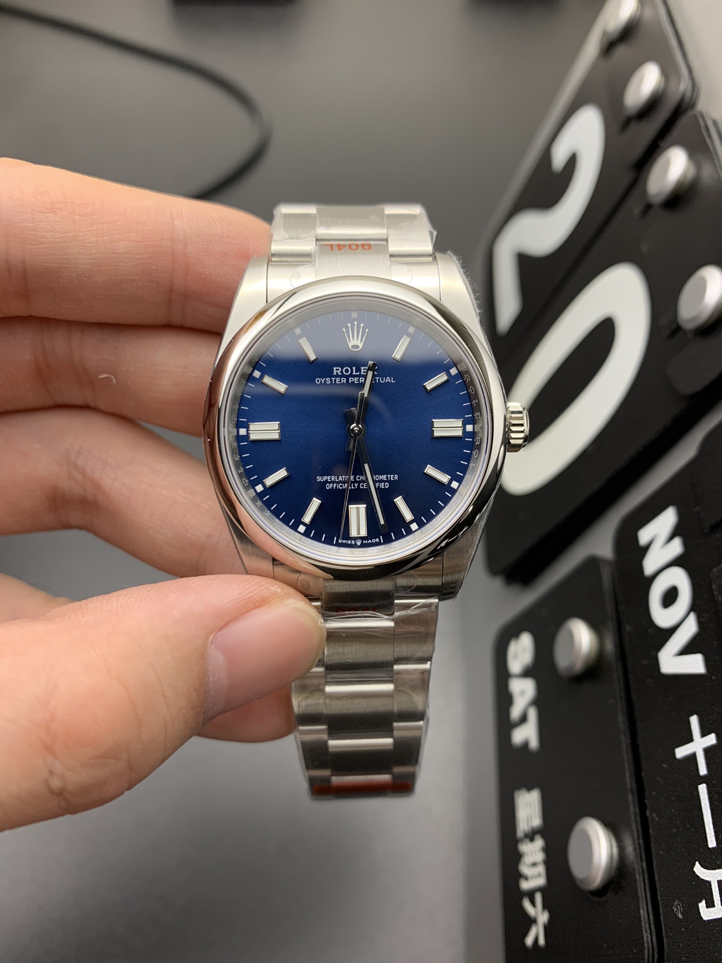 Rolex 36蓝恒动