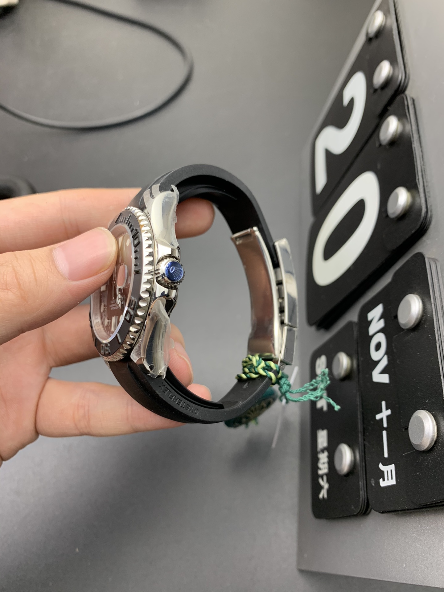 Rolex 3235白金游艇