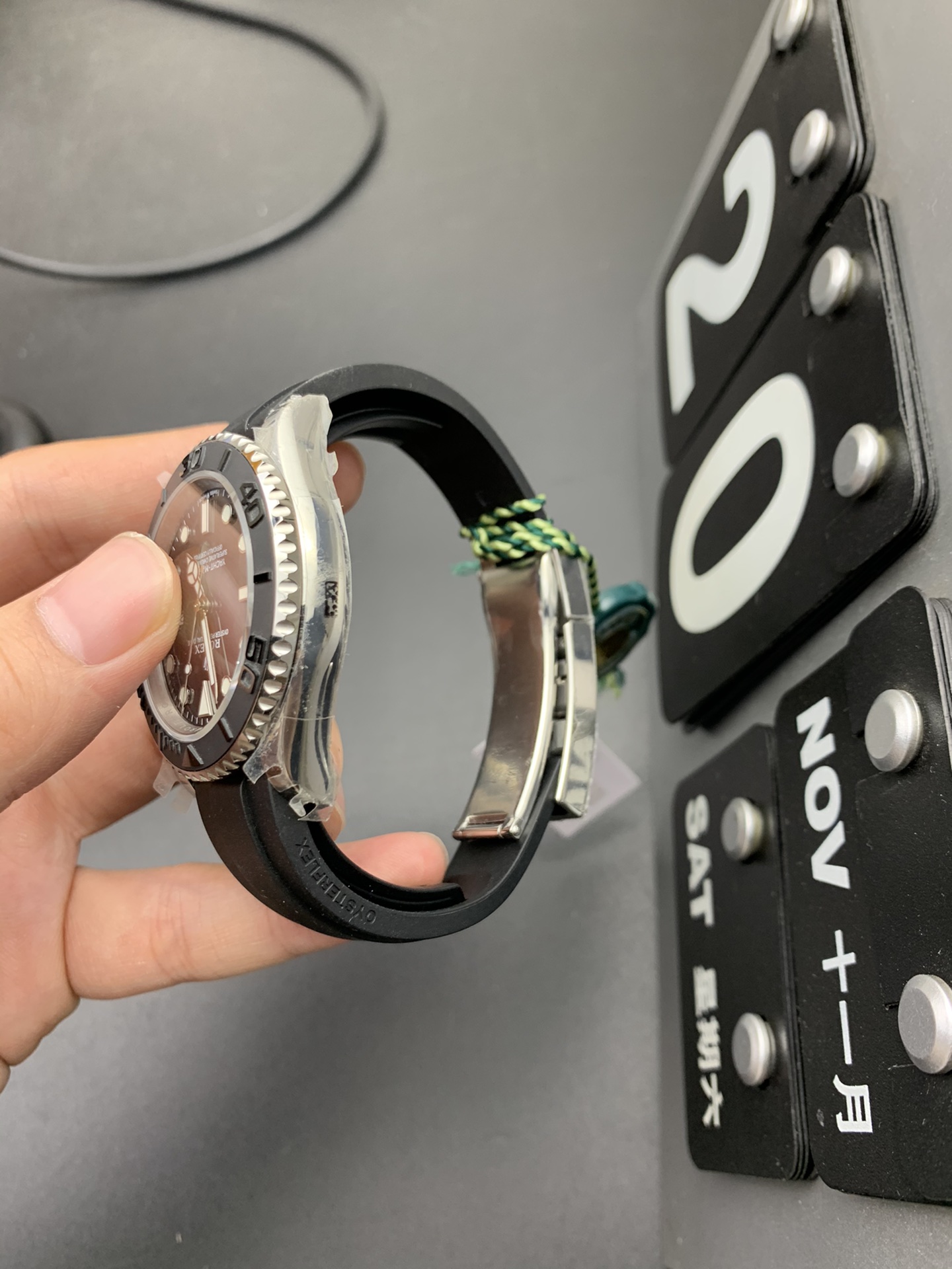 Rolex 3235白金游艇