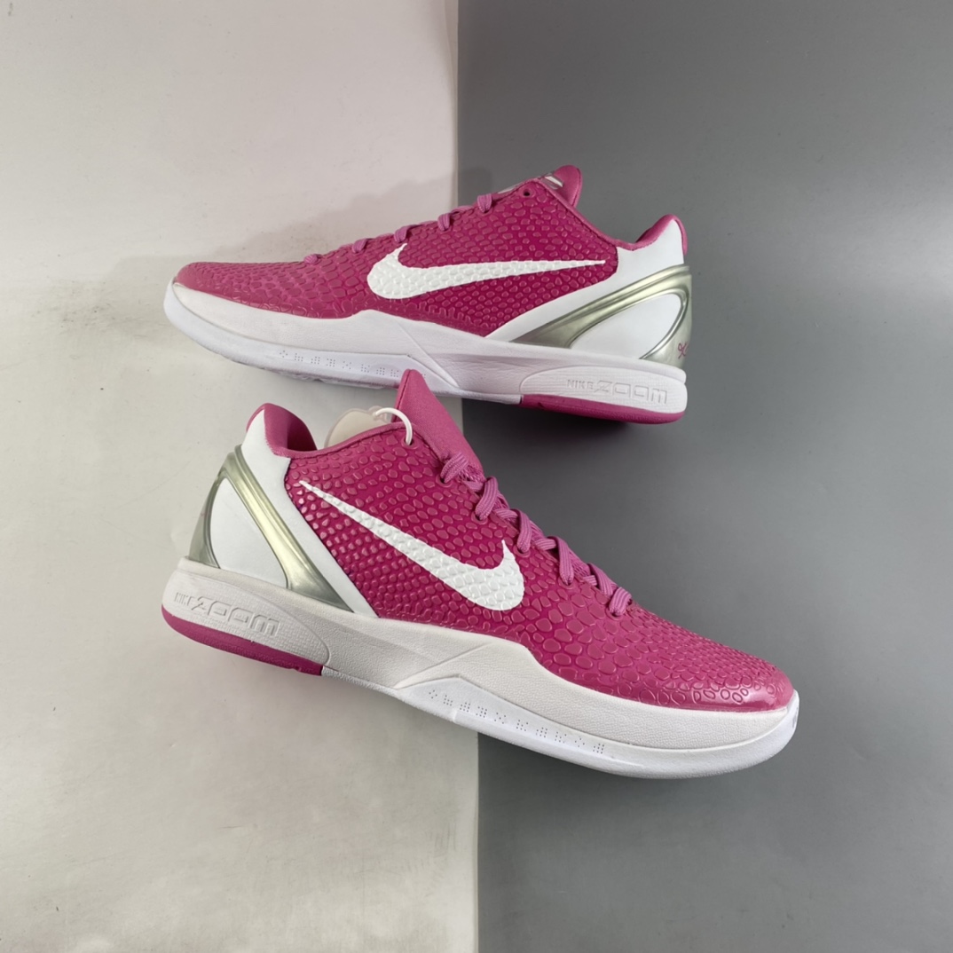 P320  NIKE Kobe VI Protro 6 ”Kay Yow” 科比6代 篮球鞋 DJ3596-600