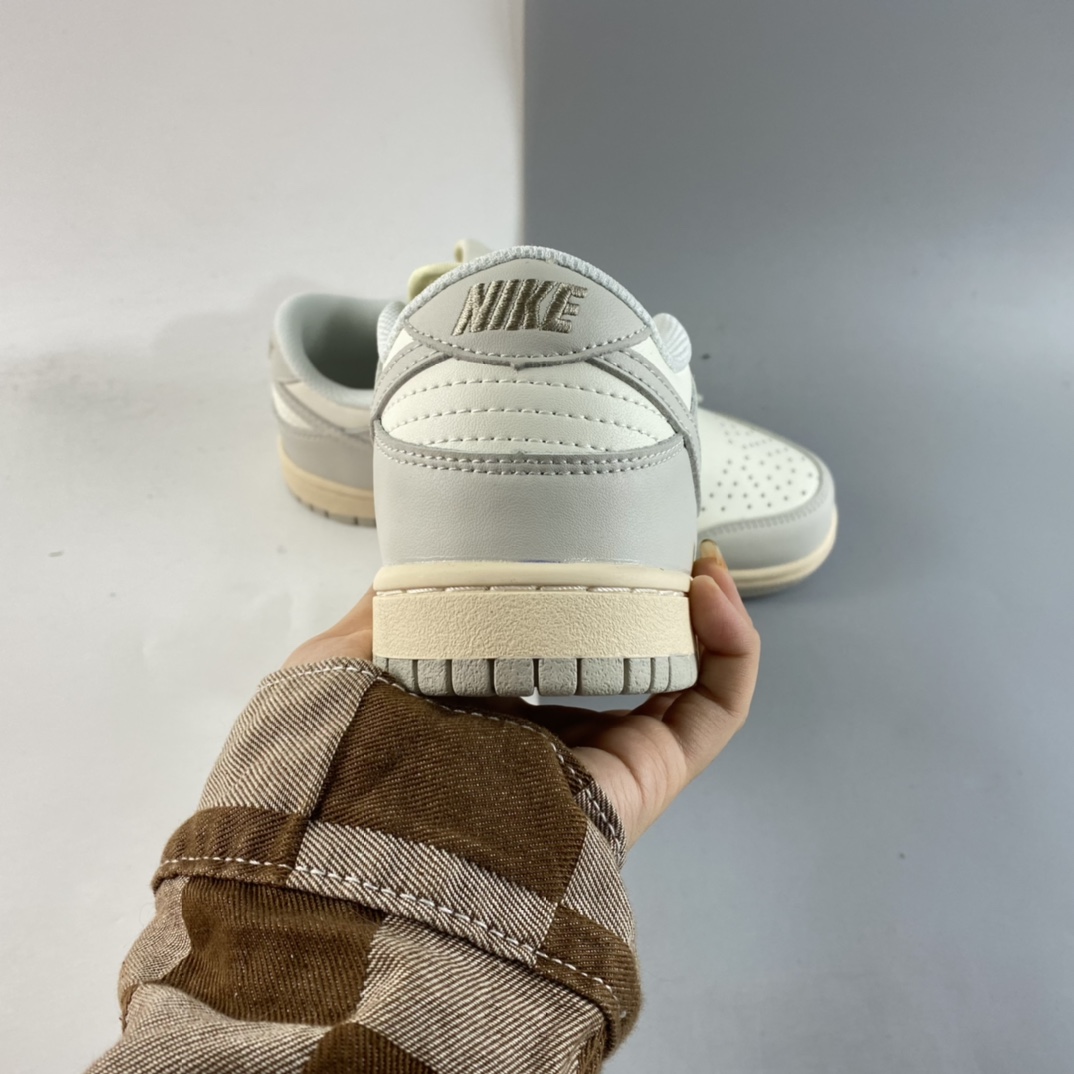 P200 NIKE Dunk Low 骨白配色SB扣碎篮板板鞋 DD1503-107