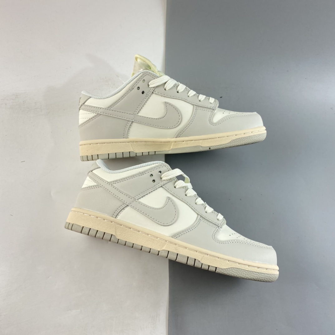 P200 NIKE Dunk Low 骨白配色SB扣碎篮板板鞋 DD1503-107