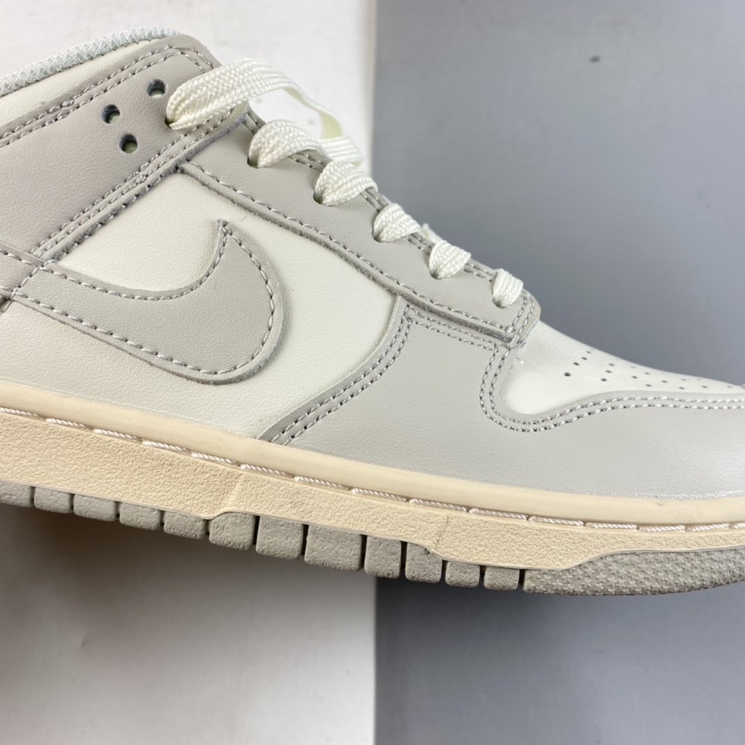 P200 NIKE Dunk Low 骨白配色SB扣碎篮板板鞋 DD1503-107