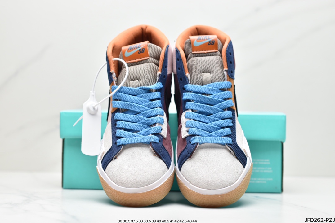 170 耐克 Nike Zoom Blazer Mid Premium SB”Mosaic Pack-Multi” DA8854-001