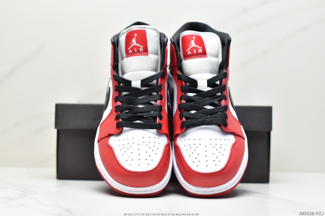 200 Air Jordan 1 Mid AJ1乔1中邦休闲板鞋 554724-117