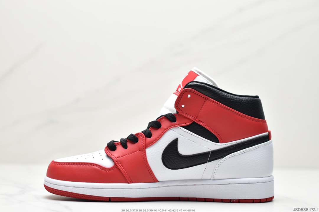 200 Air Jordan 1 Mid AJ1乔1中邦休闲板鞋 554724-117