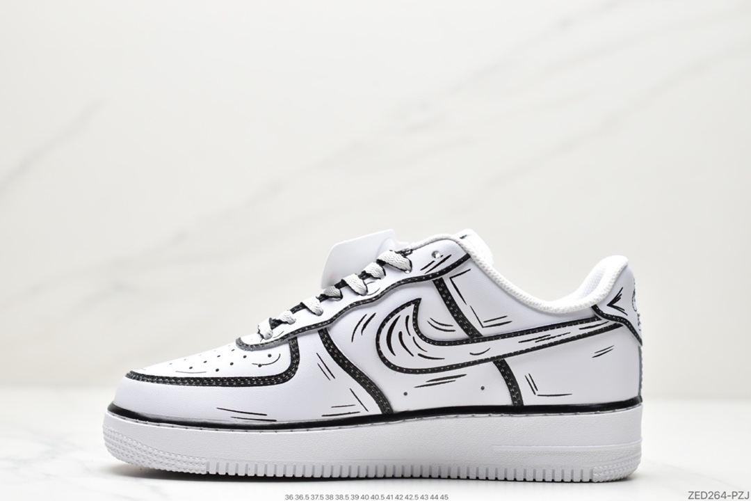 260 耐克Nike Air Force 1 Low  空军一号高帮百搭休闲运动板鞋DW2288