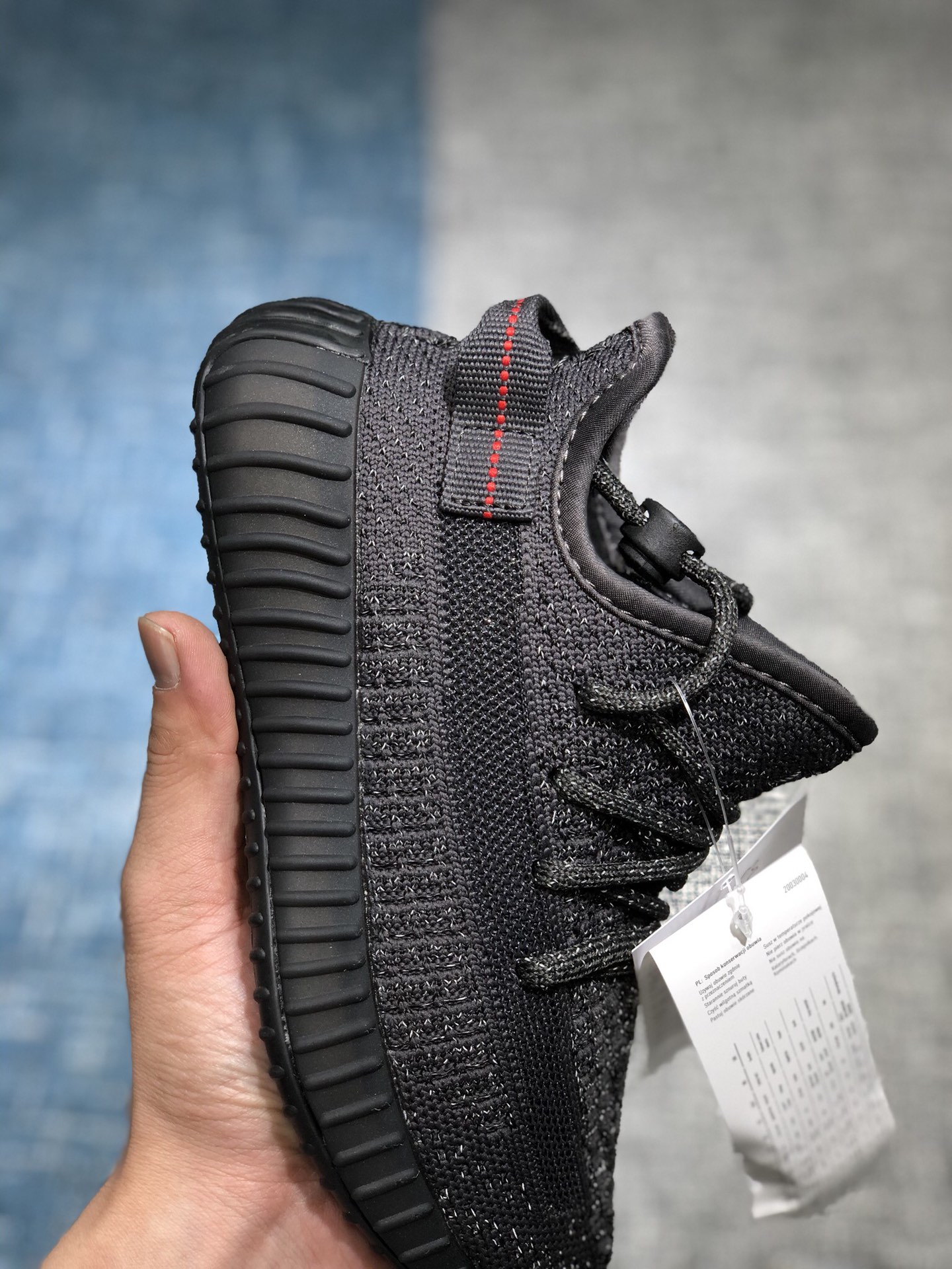 图片[6]-加毛款 冬季专属 ❗️加绒满天星 全新批次出货 独家供应👏Yeezy 350v2 黑满天星 童鞋#同步官方发售版本 市场唯一正确版本 原厂纸板开模 原厂织面，市售唯一巴斯夫童鞋，专供外贸 中文盒标齐全 完全可充正操作 货号：FU9007 尺码：28-35-选品中心