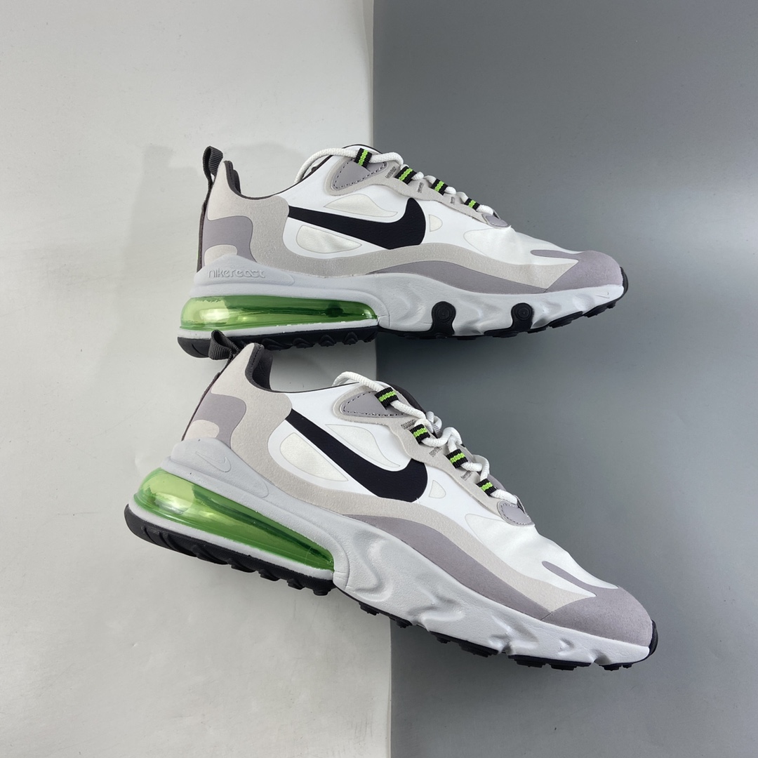 P180  NIKE Air Max 270 React 瑞亚赛车系列  CI3866-100