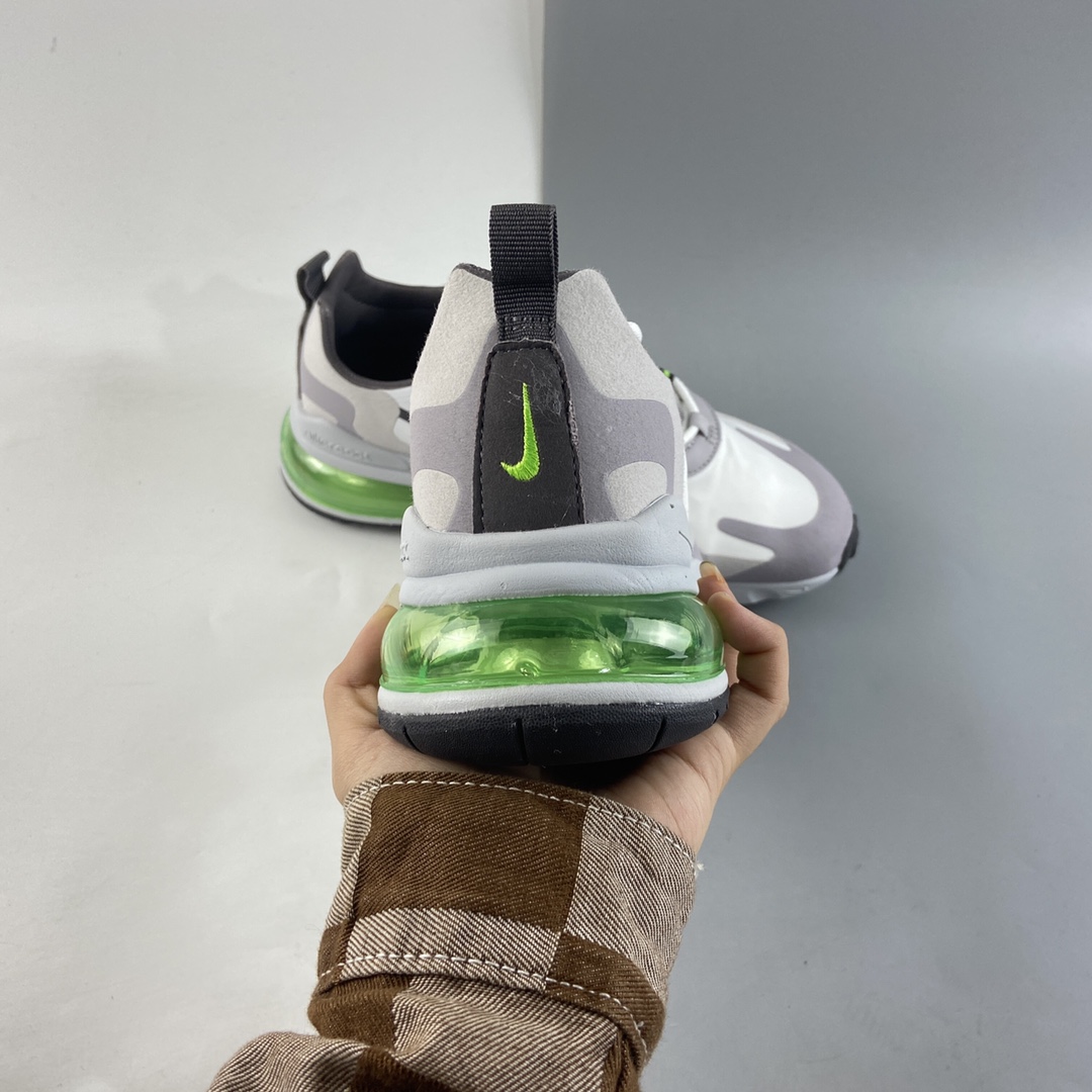 P180  NIKE Air Max 270 React 瑞亚赛车系列  CI3866-100