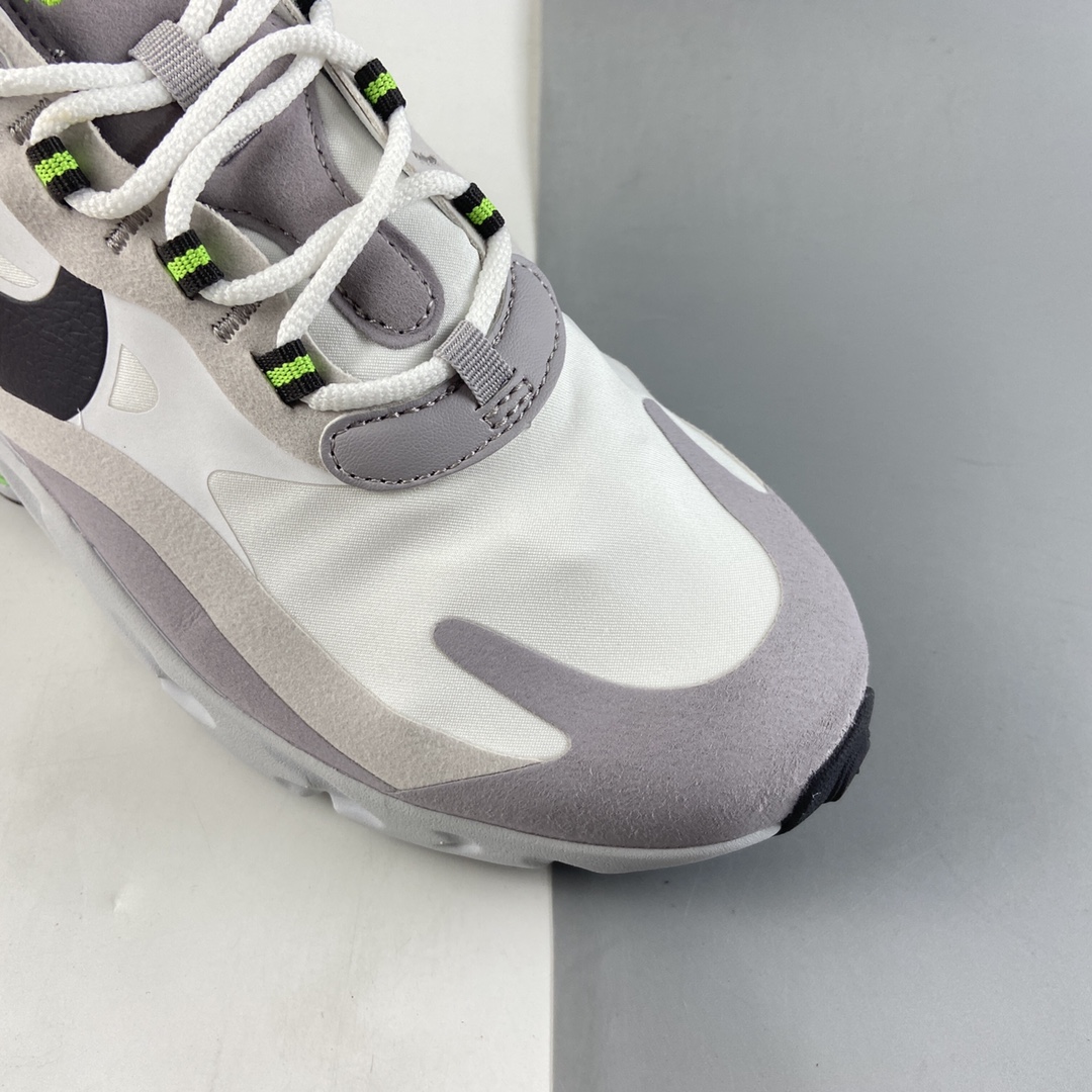 P180  NIKE Air Max 270 React 瑞亚赛车系列  CI3866-100