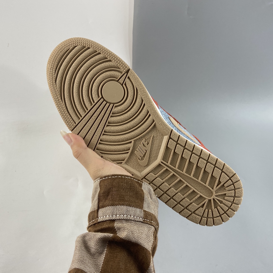 P260  Air Jordan 1 Mid AJ1 乔1中帮百搭休闲运动板鞋DM4352-600