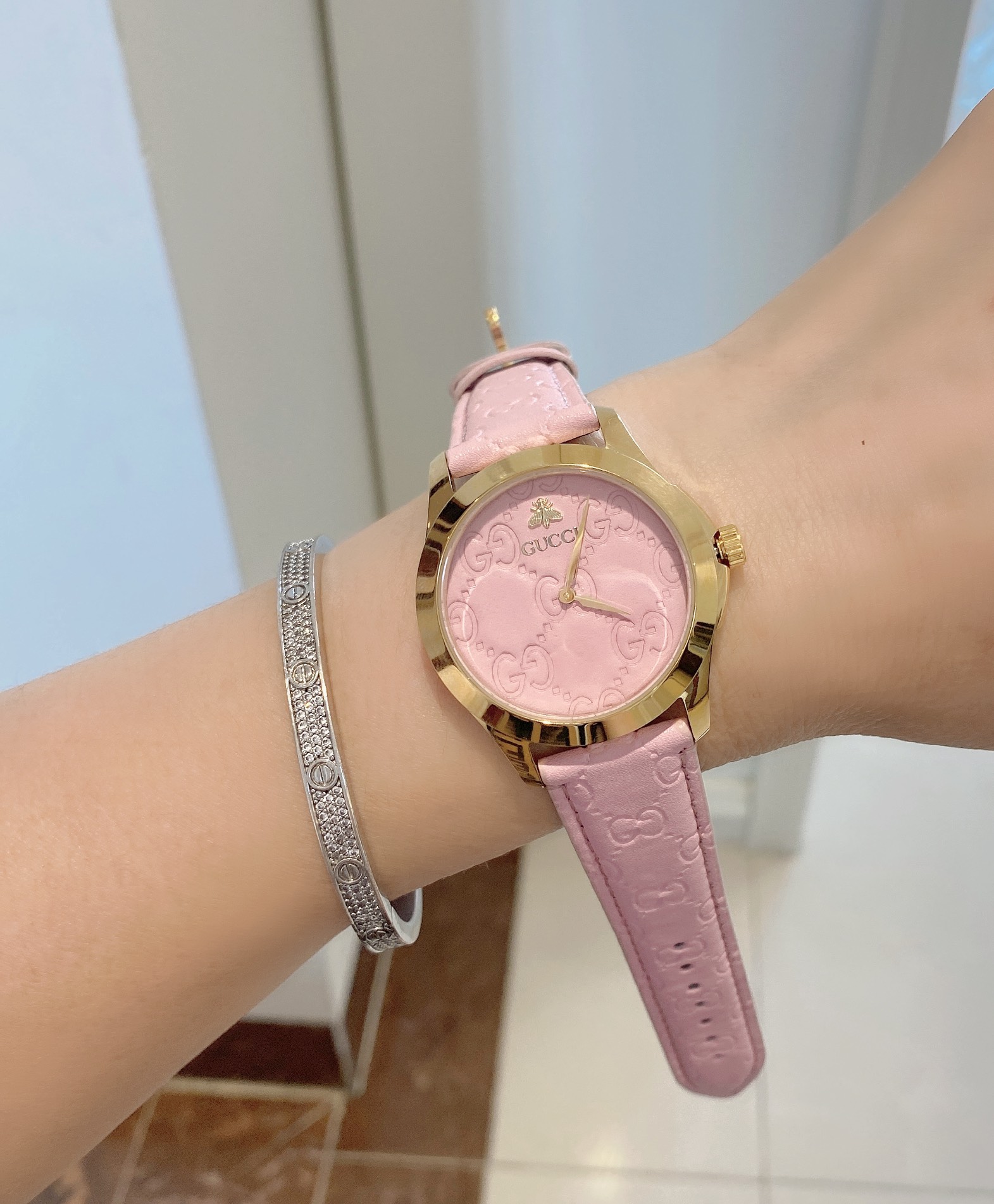Stylish Women’s Wristwatch with Imported Stone Core and Leather Belt – 38mm Diameter - 图片 6