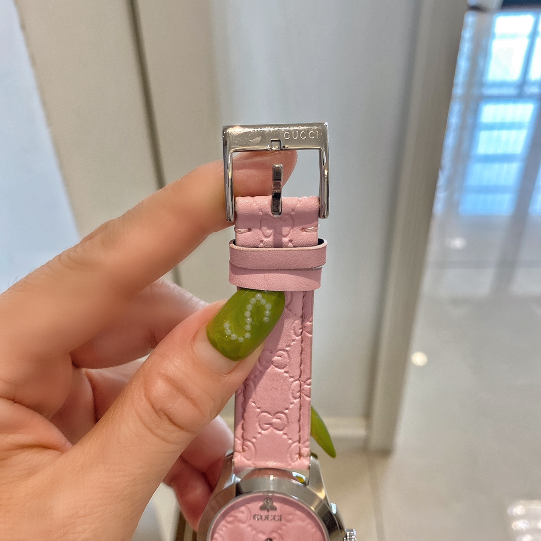 Women’s 316L Steel Wristwatch with Stone Core and Oxen Belt, 38mm Diameter - 图片 9