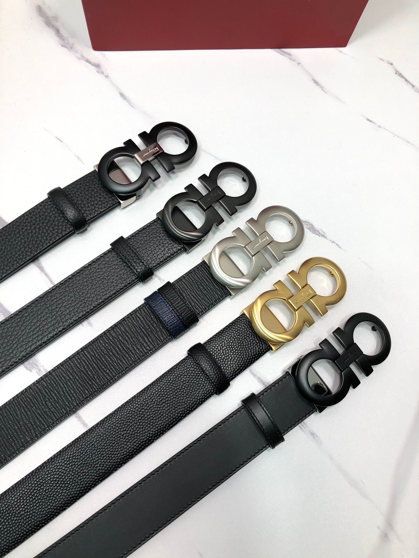 [Ferragamo Belts]Ferragamo: Original original double-sided first layer cowhide