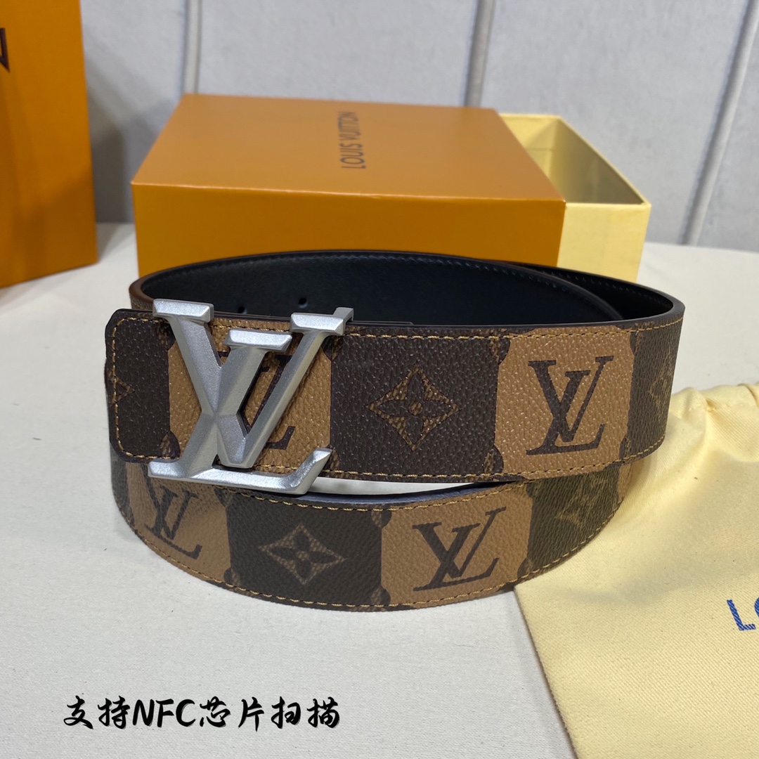 Louis Vuitton Belts UK 7 Star Replica
 Men Calfskin Cowhide