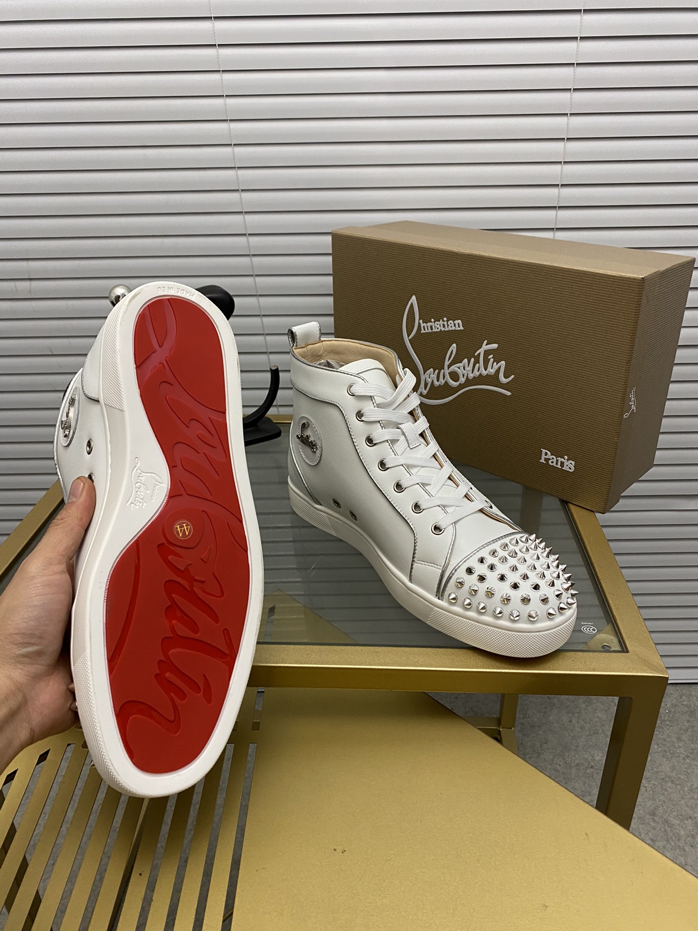 precio de fábrica. christian louboutin (CL zapatos inferiores rojos) serie de contador, parejas zapa