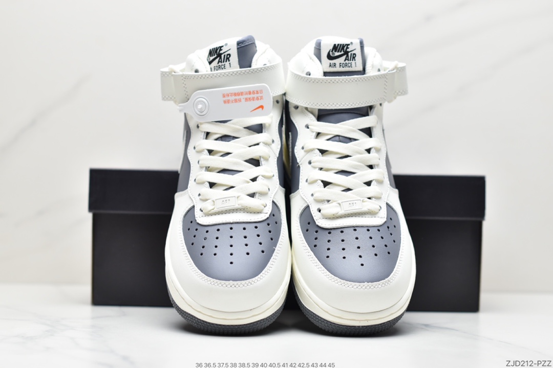 240 耐克Nk Air Force 1’07 空军一号 灰白中帮 LZ6819-609