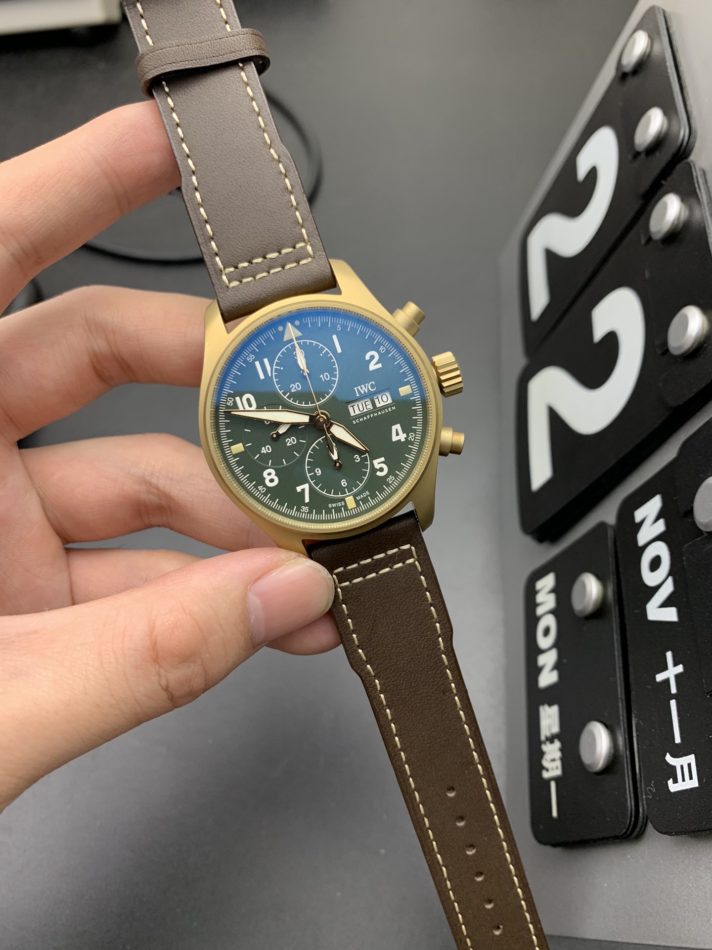 IWC 青铜飞计