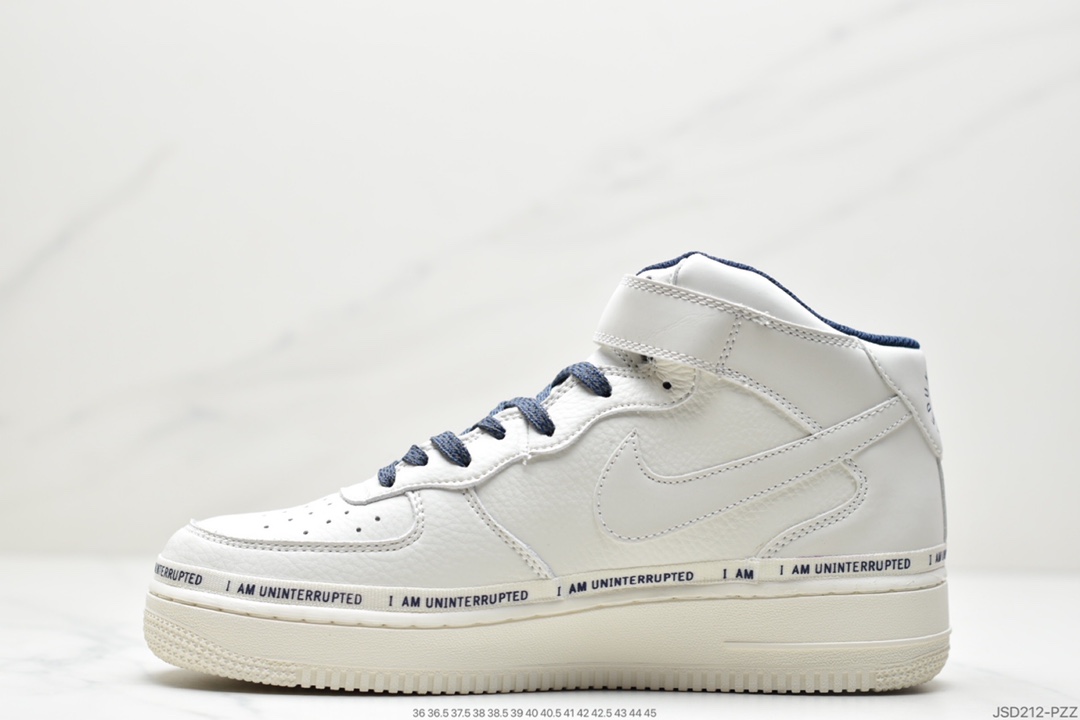 200 耐克Nike Air Force 1 MID’07 三方联名AQ8017-001
